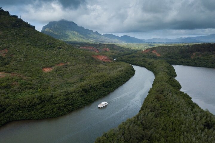 Solnedgångskatamaran kryssning i Kalapaki Bay, Kauai, USA, foto 6 | wizardtrip