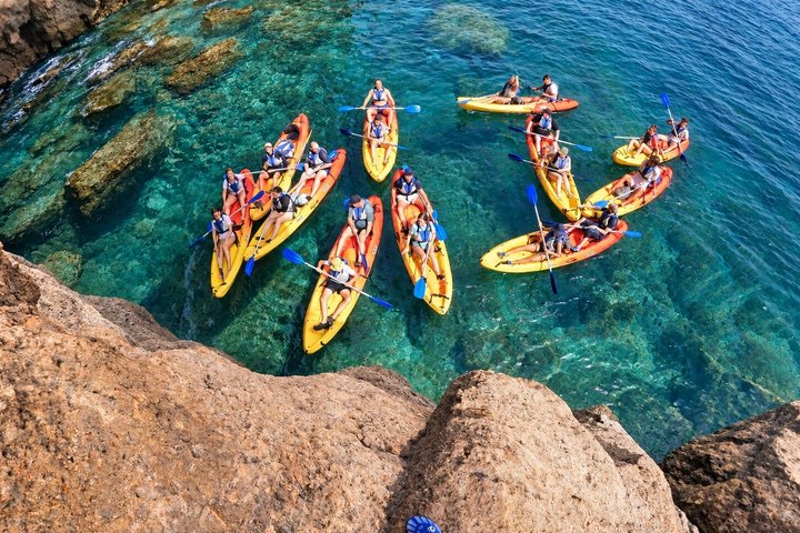 Kajakk- og snorklingseventyr som utforsker grotter langs kysten av Gran Canaria, foto 6 | wizardtrip
