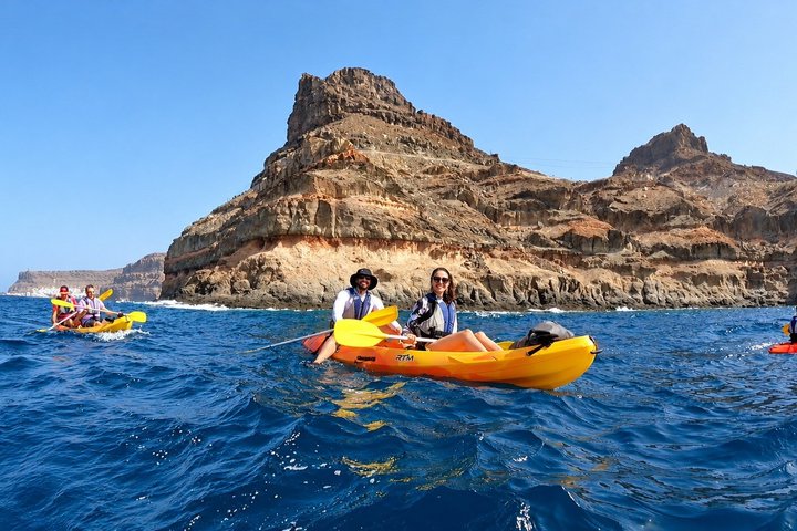 Kajakk- og snorklingseventyr som utforsker grotter langs kysten av Gran Canaria, foto 16 | wizardtrip