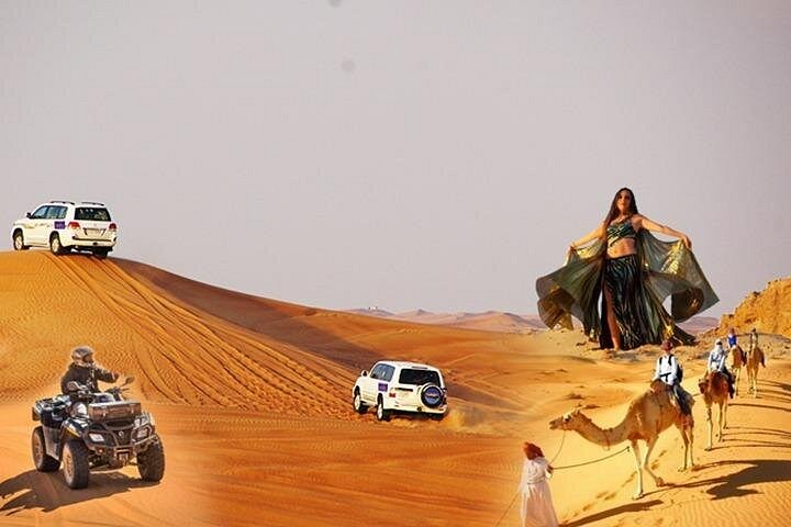 Safari désert de Dubaï exaltant avec dune bashing, quad, balades à dos de dromadaire et dîner BBQ, photo 10 | wizardtrip