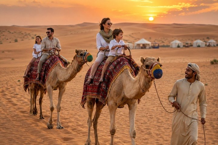 Safari désert de Dubaï exaltant avec dune bashing, quad, balades à dos de dromadaire et dîner BBQ, photo 29 | wizardtrip