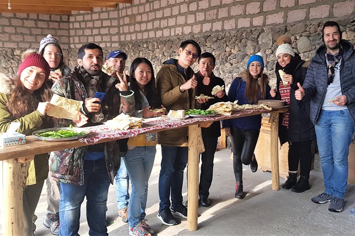 Group tour exploring Garni pagan temple, Geghard monastery, Lake Sevan, and Sevanavank in Armenia, photo 8 | wizardtrip