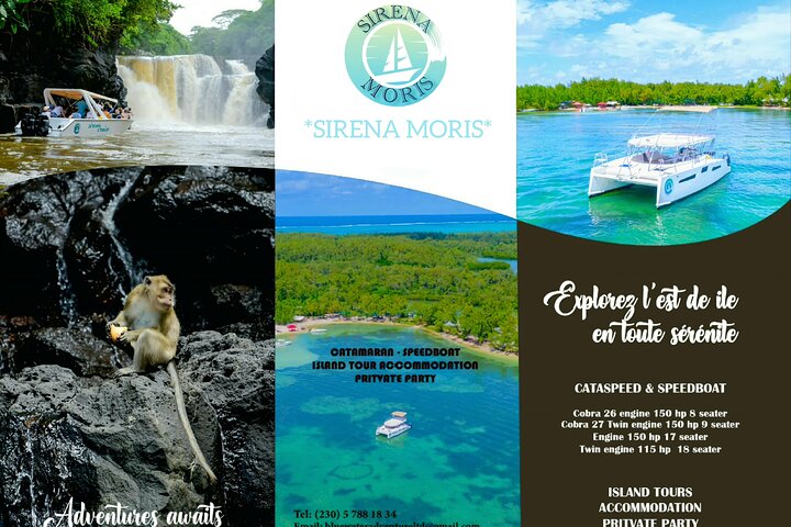 Speedboot tour van Mauritius eilanden met BBQ lunch en dolfijnen spotten, foto 10 | wizardtrip
