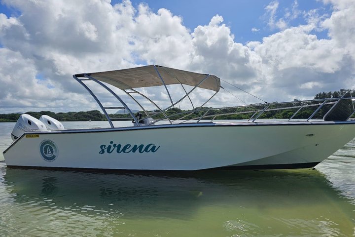 Speedboot tour van Mauritius eilanden met BBQ lunch en dolfijnen spotten, foto 11 | wizardtrip