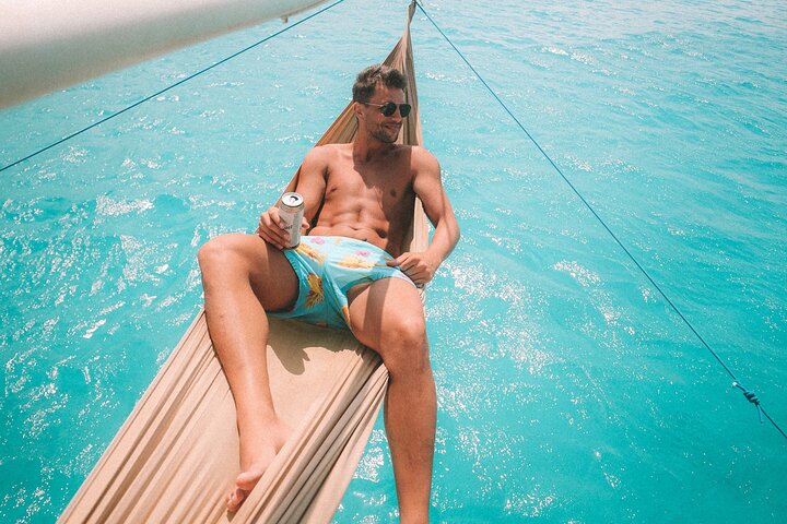 Privé zeiltocht rond Zuid-Ibiza, met verkenning van stranden en turquoise wateren, foto 6 | wizardtrip