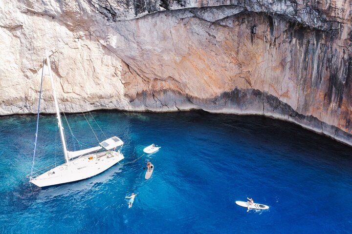Privé zeiltocht rond Zuid-Ibiza, met verkenning van stranden en turquoise wateren, foto 42 | wizardtrip