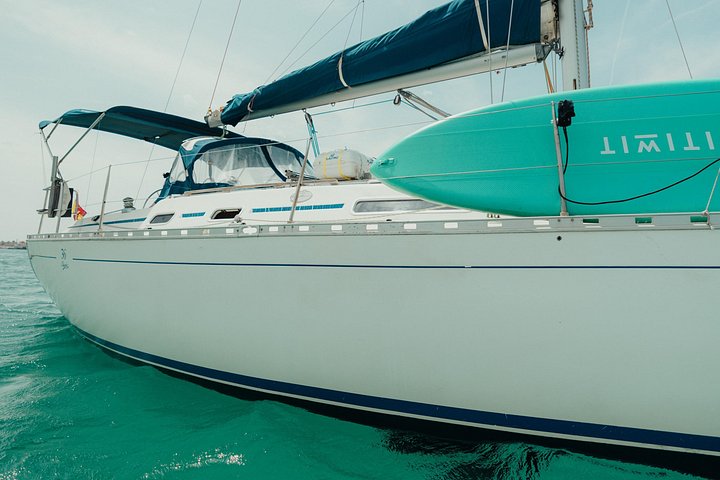 Privé zeiltocht rond Zuid-Ibiza, met verkenning van stranden en turquoise wateren, foto 45 | wizardtrip