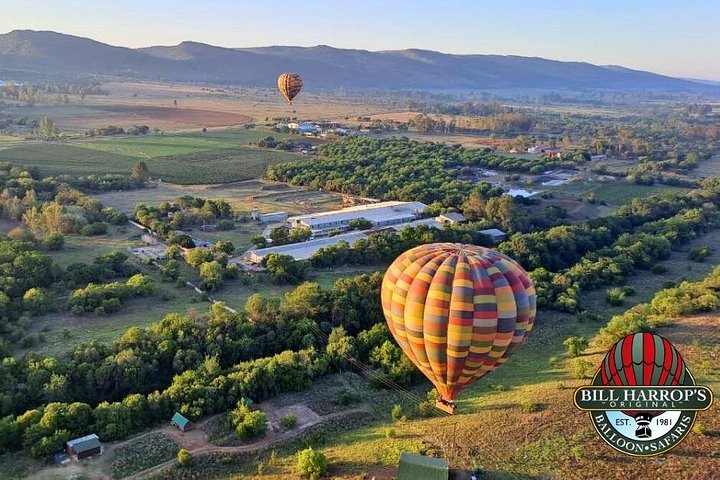 Sunrise hot air balloon safari over the Magalies River Valley near Hartbeespoort, South Africa, photo 22 | wizardtrip