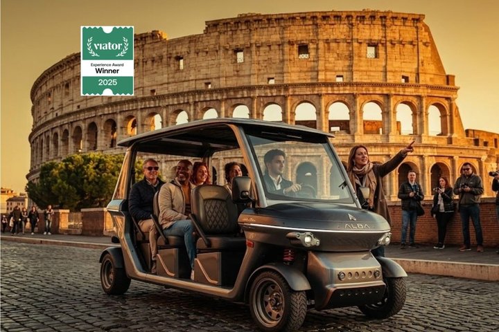 Rome Private Highlights Golf Cart Tour with Gelato | wizardtrip