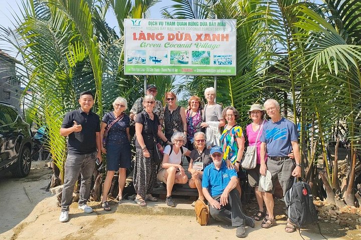 Upplev en traditionell vietnamesisk korgbåtstur genom Hoi Ans natursköna kokosskog, njut av lokal kultur och aktiviteter, foto 10 | wizardtrip