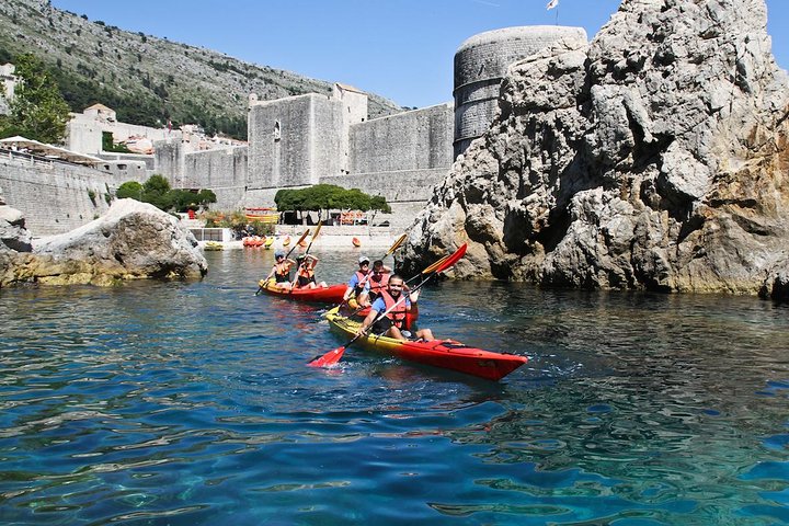Dubrovnik : Aventure en kayak de mer et snorkeling