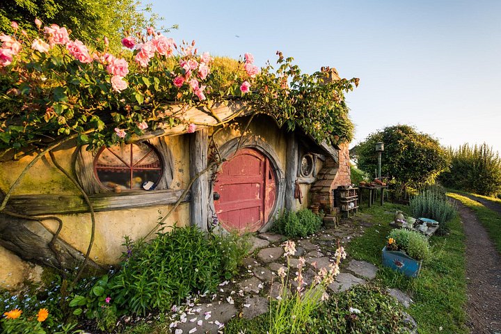 Experimenta la magia del Hobbiton Movie Set en un tour de un día desde Auckland, con Hobbit Holes y paisajes pintorescos, foto 8 | wizardtrip