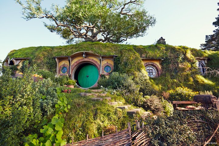Experimenta la magia del Hobbiton Movie Set en un tour de un día desde Auckland, con Hobbit Holes y paisajes pintorescos, foto 16 | wizardtrip