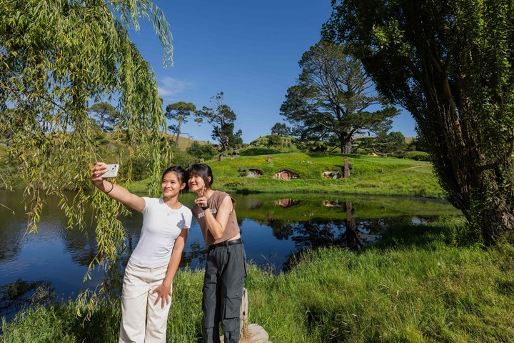 Kleingruppentour von Auckland zum Hobbiton Movie Set und den Waitomo Glowworm Caves, Foto 19 | wizardtrip