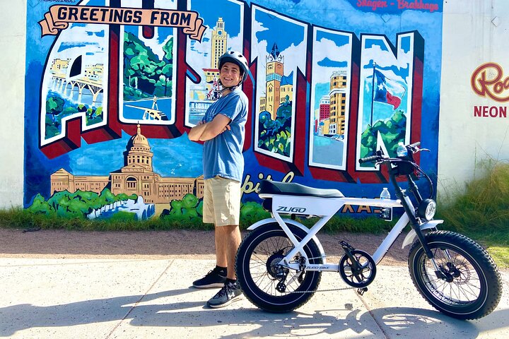 Electric bike tour exploring Austin's vibrant murals, landmarks, and South Congress, photo 11 | wizardtrip