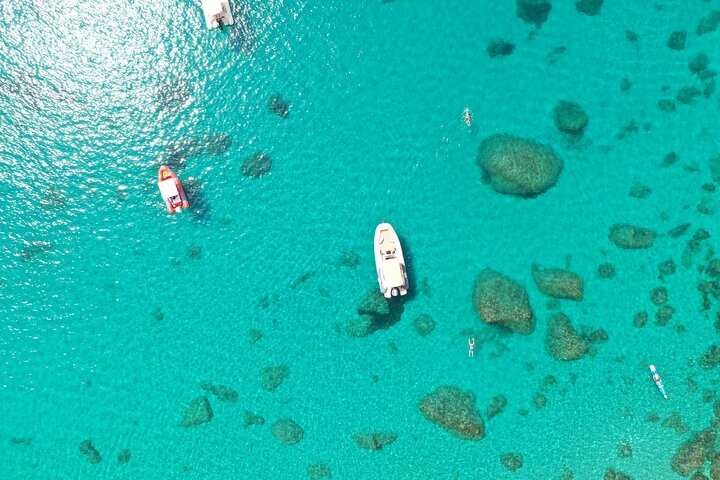 Speedbådstur langs den sardinske kyst med svømmestop og potentielle delfinobservationer, foto 6 | wizardtrip