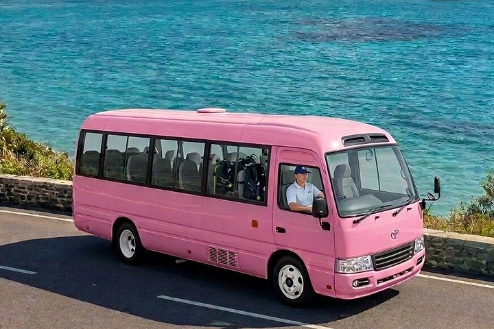 Bermuda ö-tur i en helt rosa buss, besök på stränder, Hamilton och St. George, foto 2 | wizardtrip
