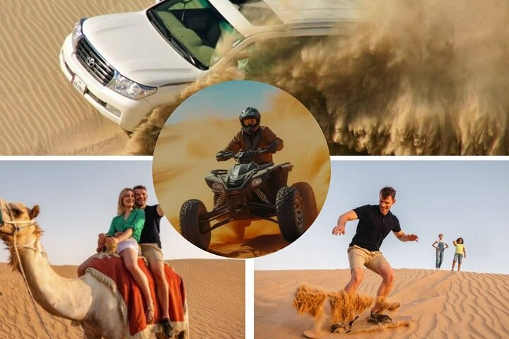Ökensafariäventyr i Doha med dune bashing, kamelridning och sandboarding, foto 7 | wizardtrip