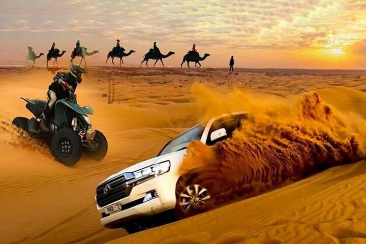 Ökensafariäventyr i Doha med dune bashing, kamelridning och sandboarding, foto 12 | wizardtrip