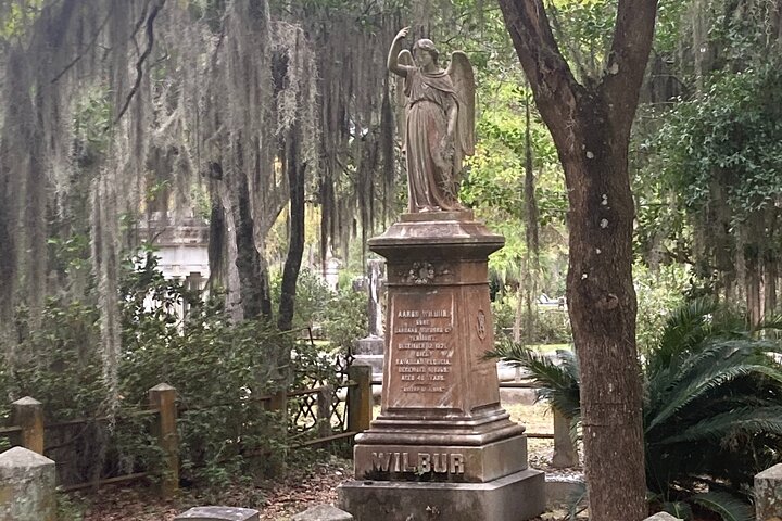 Tour guiado de carrinho de golfe pelo histórico e belo Cemitério Bonaventure em Savannah, foto 8 | wizardtrip