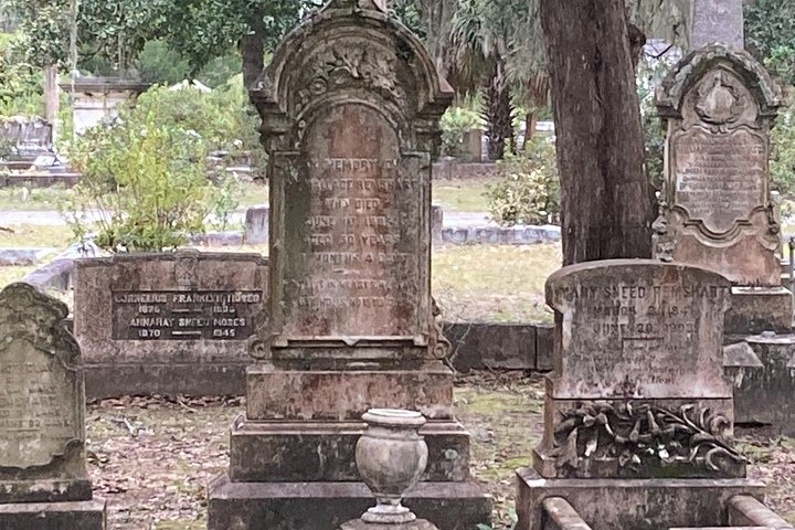 Tour guiado de carrinho de golfe pelo histórico e belo Cemitério Bonaventure em Savannah, foto 13 | wizardtrip