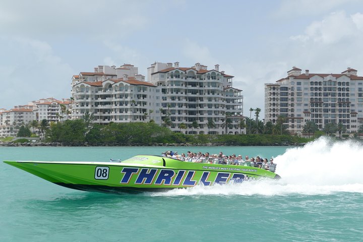 Vivez un tour exaltant en hors-bord à Miami avec des vues imprenables sur l'horizon et le littoral, photo 9 | wizardtrip