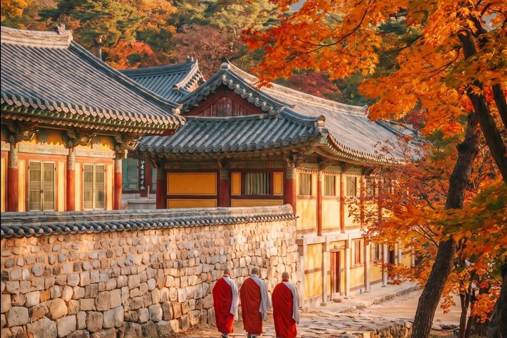 Utforska Silla-rikets gamla historia och kultur i Gyeongju, inklusive tempel, traditionella byar och kungliga gravar, på en dagsutflykt från Busan, foto 7 | wizardtrip