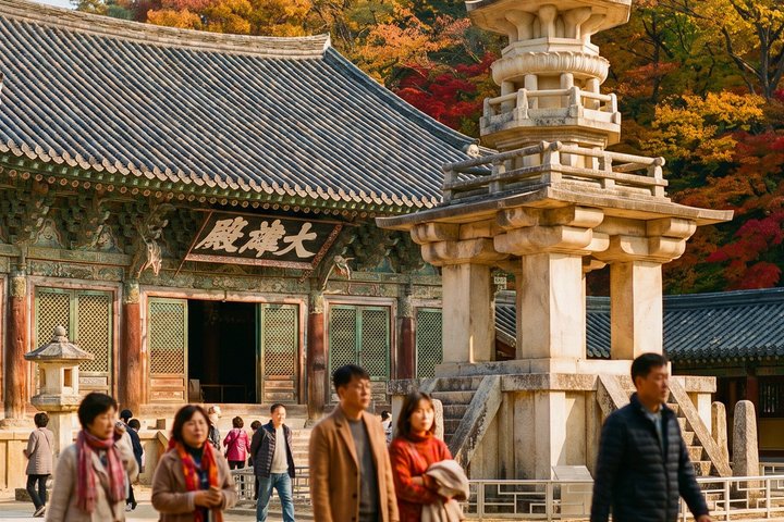 Utforska Silla-rikets gamla historia och kultur i Gyeongju, inklusive tempel, traditionella byar och kungliga gravar, på en dagsutflykt från Busan, foto 8 | wizardtrip