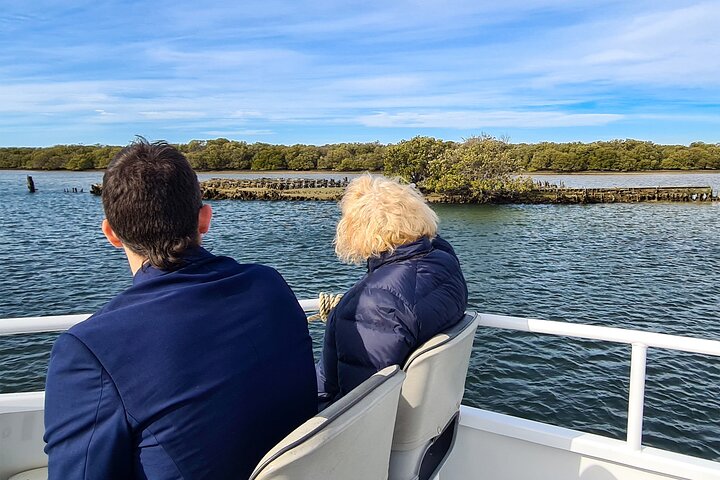 A scenic boat cruise in Port Adelaide, Australia, showcasing dolphins and historic shipwrecks, photo 9 | wizardtrip