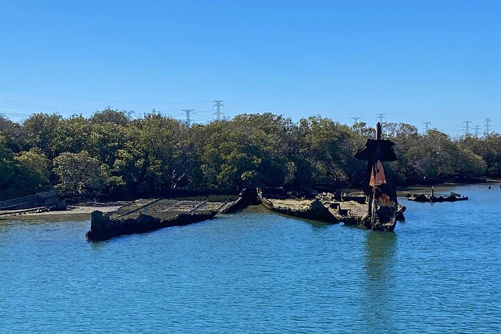 A scenic boat cruise in Port Adelaide, Australia, showcasing dolphins and historic shipwrecks, photo 10 | wizardtrip