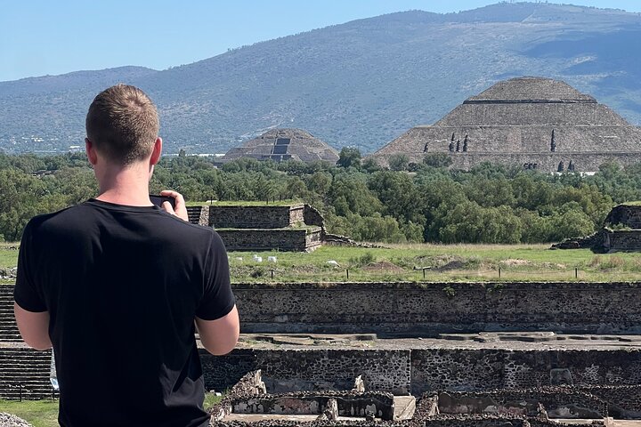 Tidig morgontur till Teotihuacan-pyramiderna i Mexico City, som visar antika ruiner och historiska platser, foto 24 | wizardtrip