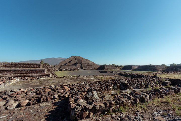 Tidig morgontur till Teotihuacan-pyramiderna i Mexico City, som visar antika ruiner och historiska platser, foto 31 | wizardtrip