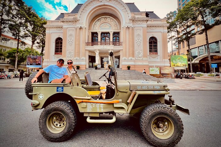 Ho Chi Minh City Private Half-Day Tour by U.S Army Jeep | wizardtrip