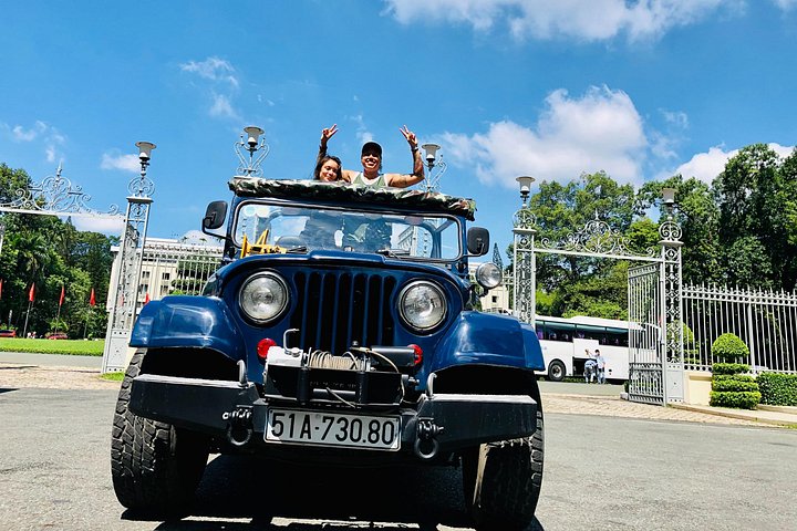 Privé U.S. Army Jeep tour van Ho Chi Minh City's historische monumenten en levendige straten, foto 23 | wizardtrip