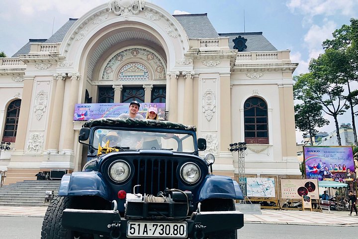 Privé U.S. Army Jeep tour van Ho Chi Minh City's historische monumenten en levendige straten, foto 25 | wizardtrip