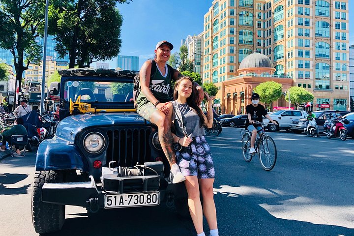 Privé U.S. Army Jeep tour van Ho Chi Minh City's historische monumenten en levendige straten, foto 33 | wizardtrip