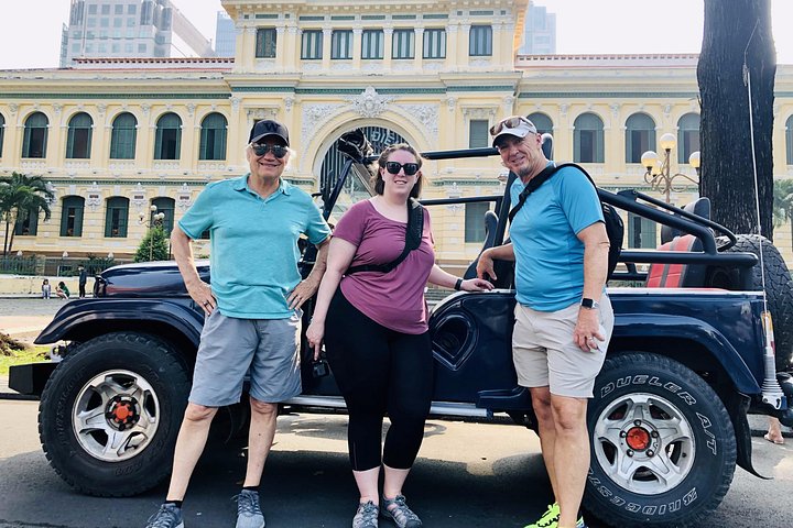 Privé U.S. Army Jeep tour van Ho Chi Minh City's historische monumenten en levendige straten, foto 43 | wizardtrip