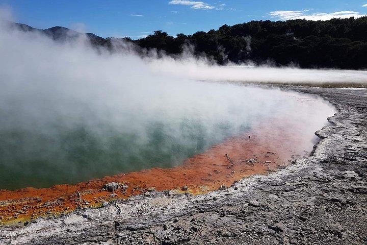 Tour en petit groupe explorant les parcs géothermiques, les geysers et les vallées volcaniques de Rotorua, photo 6 | wizardtrip
