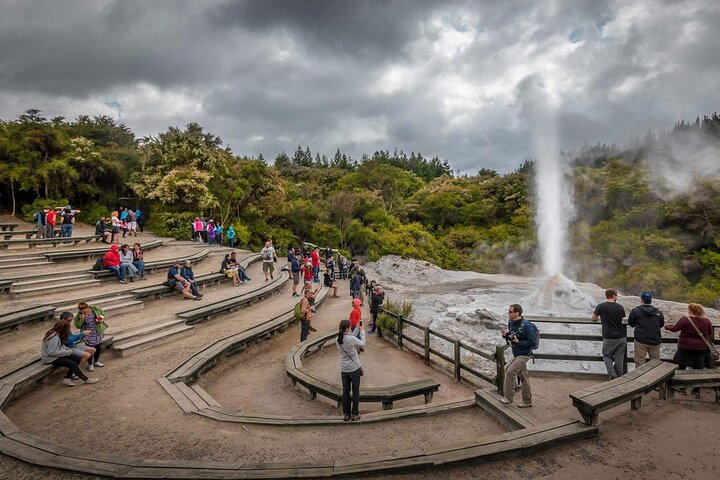 Tour en petit groupe explorant les parcs géothermiques, les geysers et les vallées volcaniques de Rotorua, photo 16 | wizardtrip