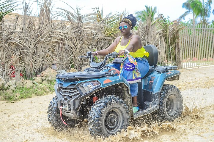 ATV-eventyr som utforsker det dominikanske landskapet, vannhule og Macao Beach, foto 33 | wizardtrip