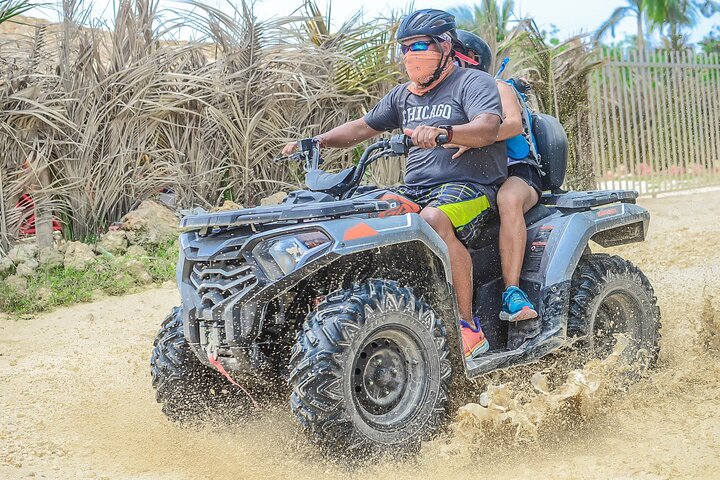 ATV-eventyr som utforsker det dominikanske landskapet, vannhule og Macao Beach, foto 47 | wizardtrip