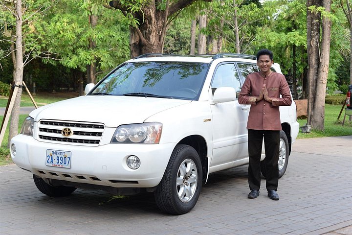 Privater Taxitransfer vom Flughafen Siem Reap zum Hotel mit Willkommensschild, Foto 6 | wizardtrip