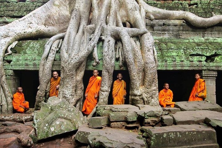 Privater Taxitransfer vom Flughafen Siem Reap zum Hotel mit Willkommensschild, Foto 18 | wizardtrip