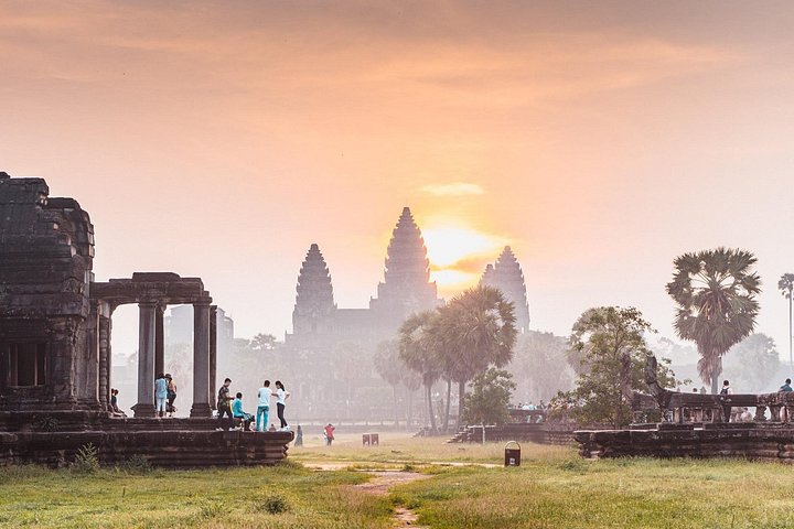 Privater Taxitransfer vom Flughafen Siem Reap zum Hotel mit Willkommensschild, Foto 19 | wizardtrip