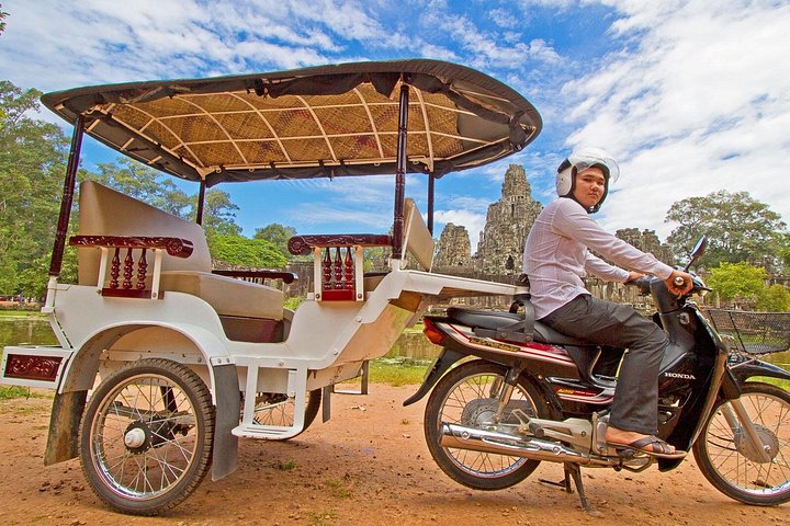 Privater Taxitransfer vom Flughafen Siem Reap zum Hotel mit Willkommensschild, Foto 21 | wizardtrip