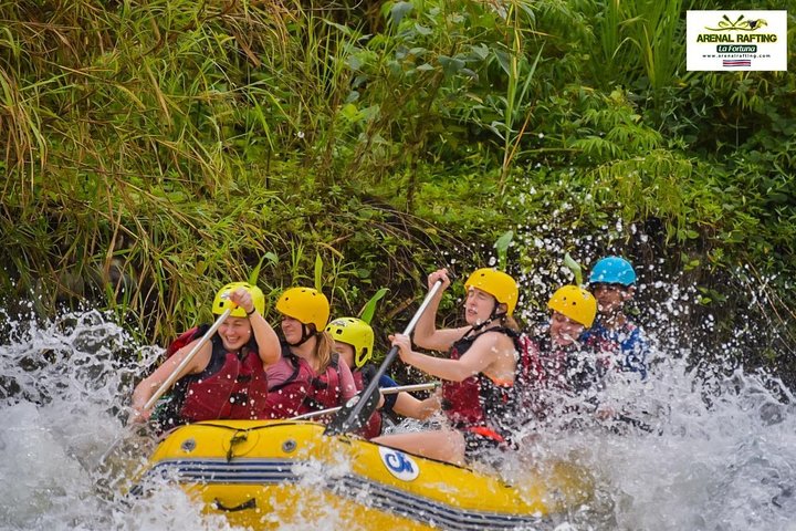 Experience thrilling white water rafting on the Balsa River in La Fortuna, Costa Rica, with family-friendly rapids and stunning scenery, photo 29 | wizardtrip