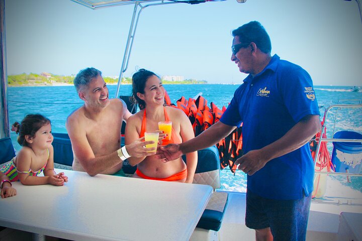All-inclusive katamarantur til Isla Mujeres, med snorkling, buffet og fantastisk utsikt over Karibia fra Cancun, foto 6 | wizardtrip