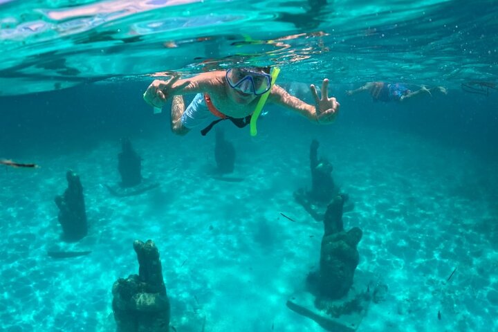 All-inclusive katamarantur til Isla Mujeres, med snorkling, buffet og fantastisk utsikt over Karibia fra Cancun, foto 11 | wizardtrip
