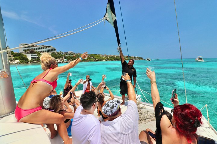 All-inclusive katamarantur til Isla Mujeres, med snorkling, buffet og fantastisk utsikt over Karibia fra Cancun, foto 19 | wizardtrip