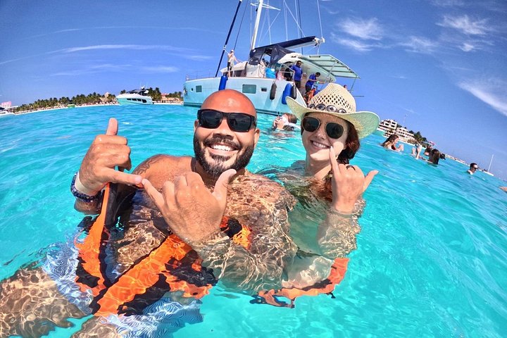 All-inclusive katamarantur til Isla Mujeres, med snorkling, buffet og fantastisk utsikt over Karibia fra Cancun, foto 20 | wizardtrip